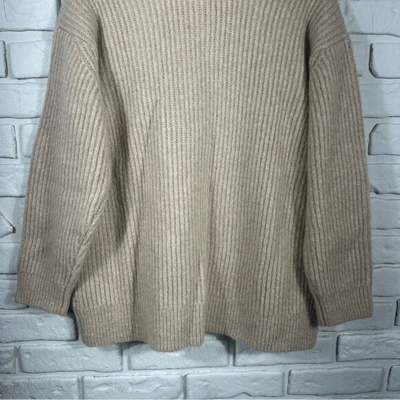 Lou & Grey LOFT Alpaca Blend Cowl Neck Size Small - Picture 7 of 8